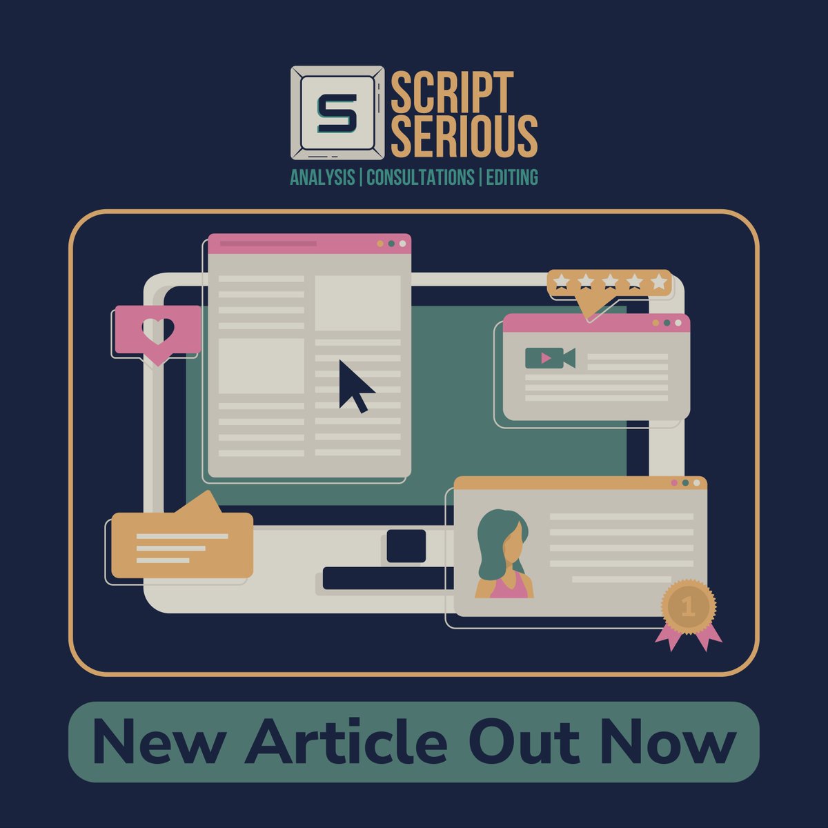 ScriptSeriousX's tweet image. Jordan Peele’s Get Out isn’t just great horror. The screenplay is a crash course in concept, structure, character, subtext, and theme - scriptserious.com/get-out-screen… 
#Screenwriting #Scriptwriting #WritersCommunity #WritingCommunity #ScreenwritingAdvice