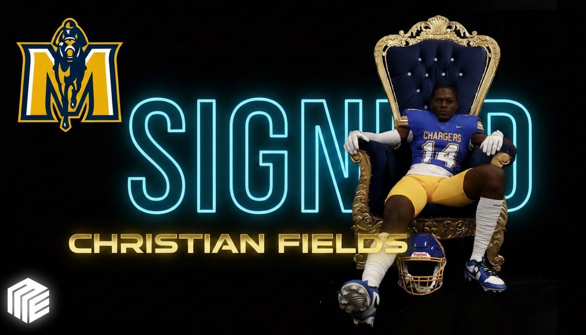 Congrats <a href="/ChristianFlds14/">Christian Fields (6’2 200 WR)</a> . Time to handle business. Murray State got a DAWG!!!