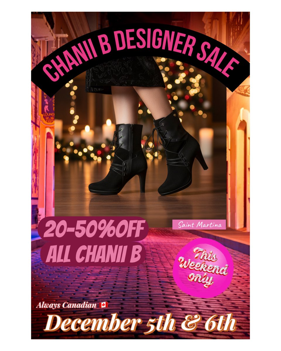 ShoeMuseBlog's tweet image. Our Chanii B Designer Sale is here! - mailchi.mp/4e1ae3081d37/o…
Save BIG this weekend on Chanii B 💝
#shoemuse,#yycshoestore,#yycshoplocal,#fallfootwear,#fallshoes,#yycfashion,#aspenlanding,#calgaryevents ,#yycfashion,#shoplocalcanada,shoeporn,#chaniibshoes,#shoesale