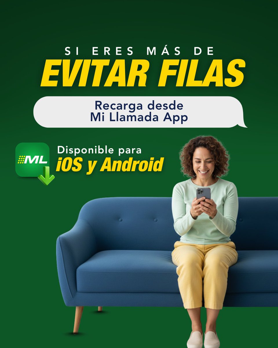 ¡Fuera estrés! Conectar con los tuyos es tan fácil y seguro que en un abrir y cerrar de ojos estarás diciendo: “¡Aló! familia”⁣
⁣
Elige la forma más fácil para ti:⁣
⁣
💻 Web, 🏪 Tienda o 📲 App Mi Llamada.⁣
¡Todo está listo para ti en más de 32 estados!⁣⁣

#VidaEnUSA #iOS