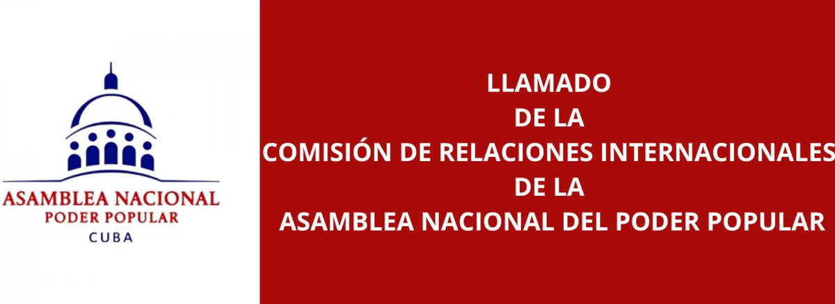 Los miembros de la Comisión de Relaciones Internacionales de <a href="/AsambleaCuba/">Asamblea Nacional Cuba</a> hacen un llamado a ciudadanas y ciudadanos de América Latina y el Caribe, y de EEUU, para actuar oportuna y decididamente en favor de preservar nuestra región como #ZonaDePaz.

🔗cubaminrex.cu/es/llamado-urg…