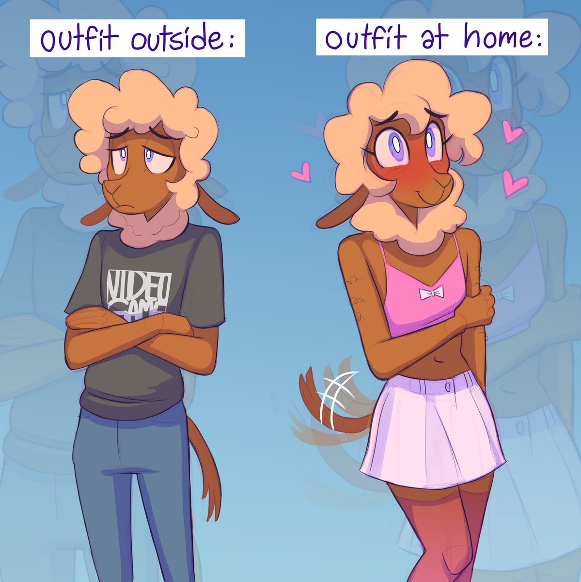 Home vs Outside clothes