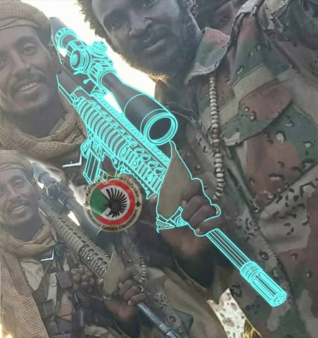 yasin123ah's tweet photo. السلاح الامريكي الذي تم بيعه لدويلة الامارات يظهر في يد مليشيات الدعم السريع منطقة بابنوسة !!
رصدت وحدة التقصي وتتبع المعلومات التابعة لمنصة القدرات العسكرية السودانية بندقية القنص الأمريكية  ( M 110 SASS )  مع مليشيا الدعم السريع في محيط بابنوسة. 
بندقية القنص الأمريكية التي تأتي بنظام إطلاق نصف آلي  تنتجها شركة  (Knight's Armament) ويقع مقرها في ولاية فلوريدا الأمريكية تم تطويرها من بندقية (SR-25)
تستخدم ذخيرة النيتو  (7.62×51) مم  بوزن كلي (6.27kg) وطول (1029mm) المدى الفعال لها (800m) وخزنة ذخيرة نسختين(10/20) طلقة .
📌 وحدة التقصي وتتبع المعلومات #SMC_IIT التابعة لمنصة القدرات العسكرية السودانية #AL_LEWA
#القدرات_العسكرية