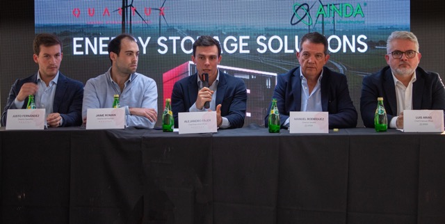 #SectorEnergético AINDA invertirá más de 50 MDD en Quartux para desarrollo de proyectos de almacenamiento a gran escala

"Hoy México vive una coyuntura única: la Secretaría de Energía ha comenzado a incorporar soluciones de almacenamiento en nuevas licitaciones como la de 6 GW de