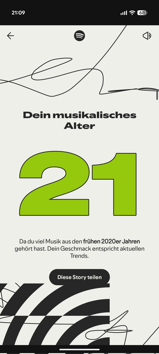 7 Jahre jünger btw. Ich wünschte