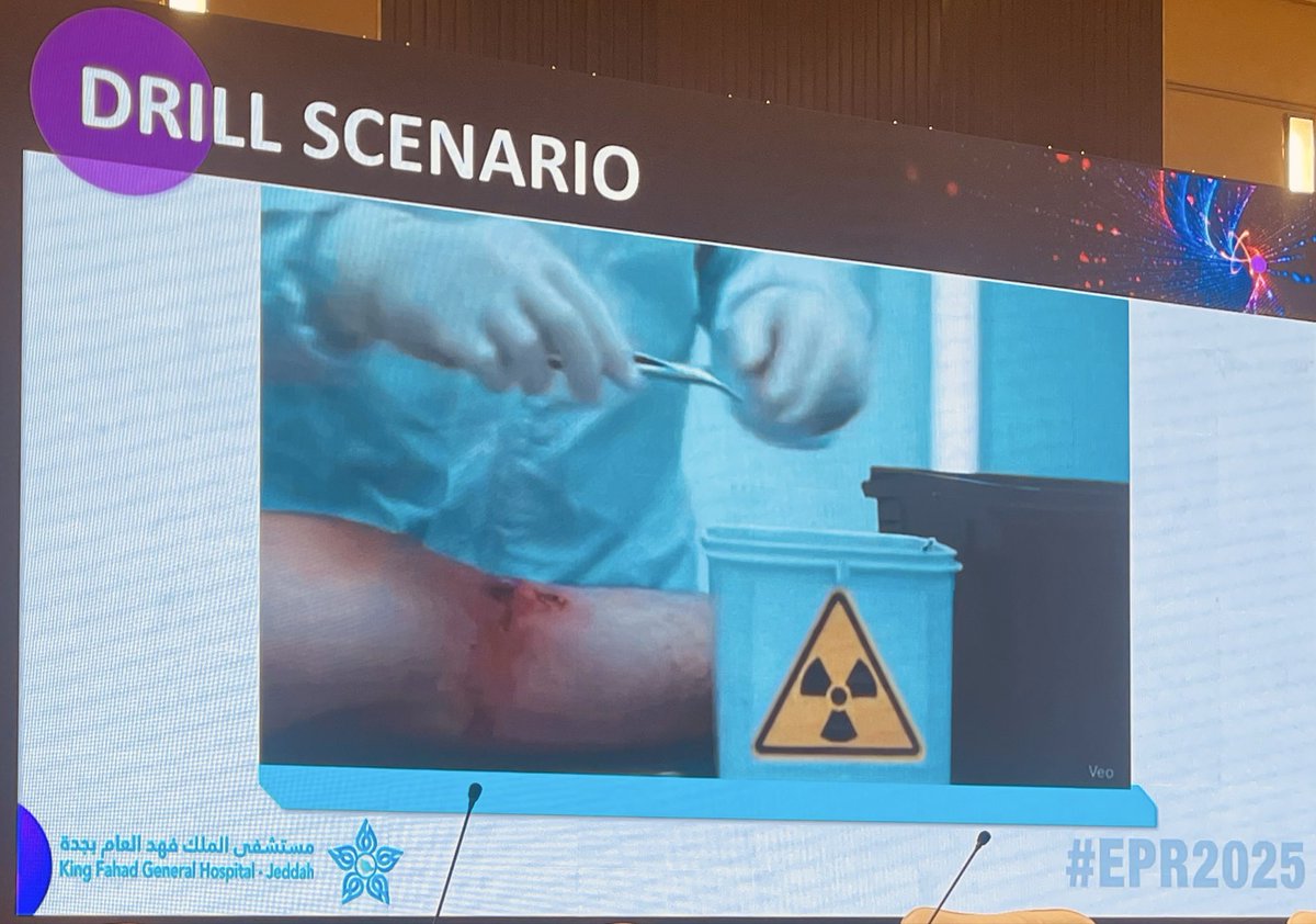 Mph_Awad's tweet image. تشرفت بالمشاركة كمتحدث خلال المؤتمر الدولي للاستعداد والاستجابة للطوارئ النووية والإشعاعية، الذي نظمته هيئة الرقابة النووية والإشعاعية @SaudiNRRC بالتعاون مع الوكالة الدولية للطاقة الذرية @iaeaorg.

وقد جمع المؤتمر قادة وخبراء من أكثر من 100 دولة لمناقشة أحدث الابتكارات والحلول…
