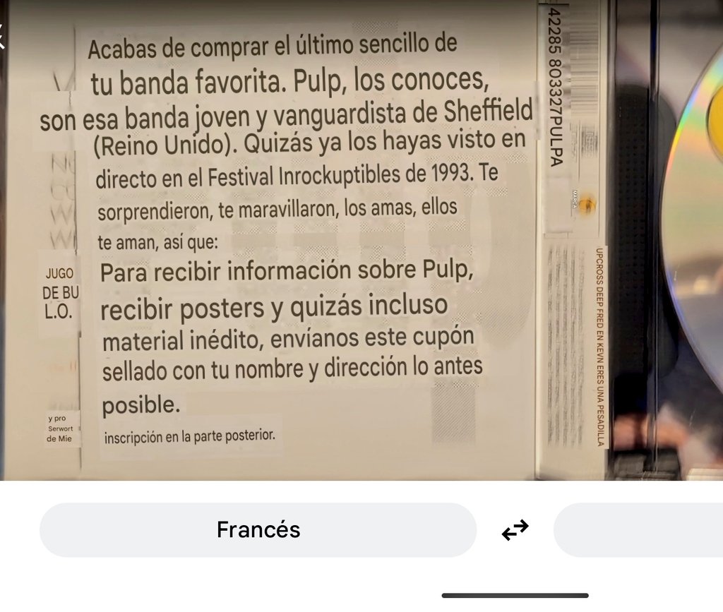 Me preguntó si todavía me harán válido este cupón del 93. 
Me gustaría recibir información, posters y material inédito (quizás incluso). 🤔🤔🤔