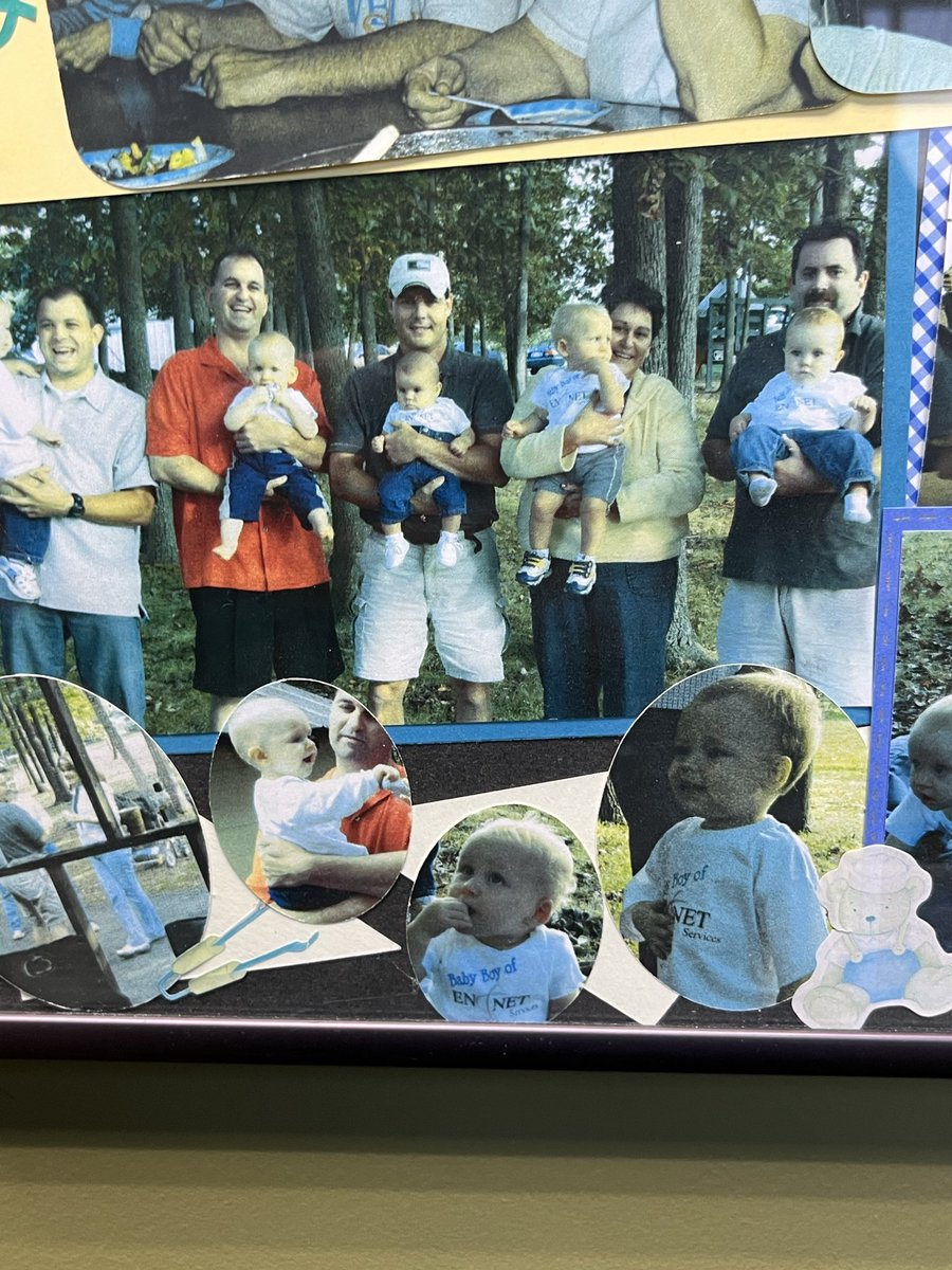 Throwback Thursday.  This is a pic from the summer of 2006.  In the previous year, 5 baby boys were all born to En-Netters.  The boys are all 20 or so, their Dads , and Mom!, all still at En-Net!!
#deeproots