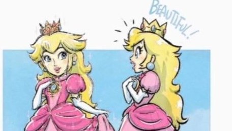 Valyonetta's tweet image. Princess Peach is the face of self-love.