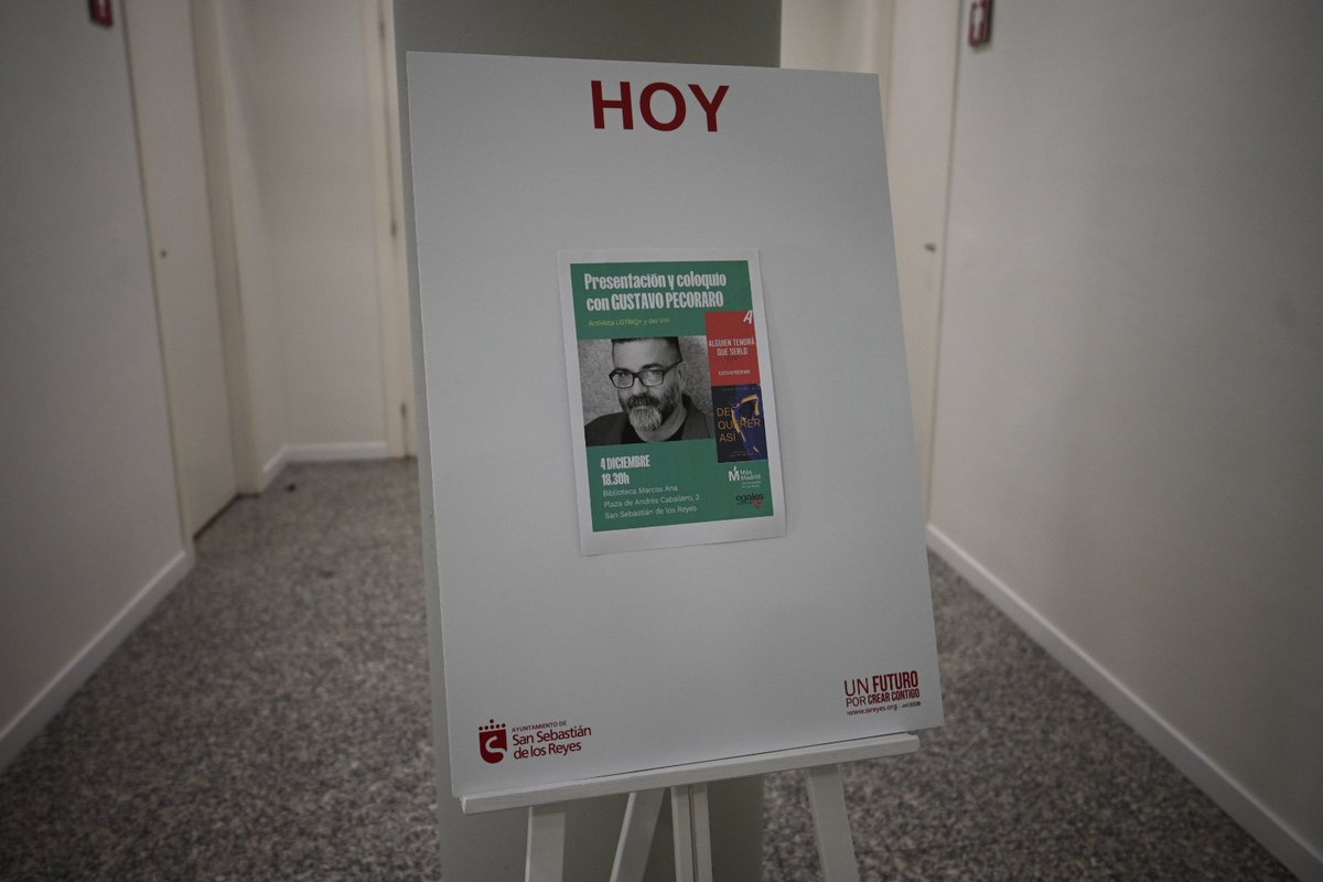 Es esencial poner en la agenda política, dejar de estigmatizar la vida con VIH.

<a href="/gustavopecoraro/">Gustavo Pecoraro 🇪🇸🏳️‍🌈🇦🇷 #LaPeco 💚🔻</a> nos lo ilustro de forma muy lúcida presentando sus libros hoy en #Sanse. 👇🏾