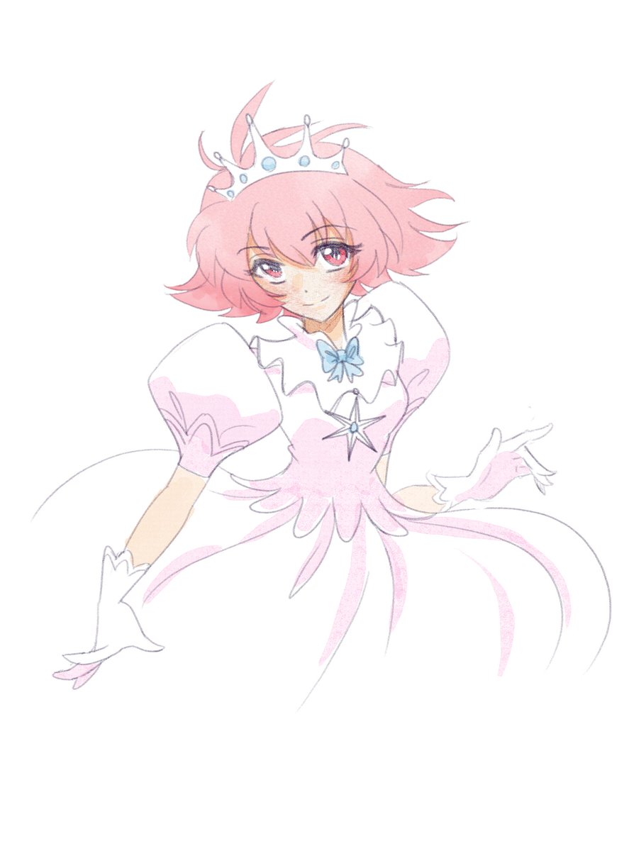 artofmello's tweet photo. First sketch of the month! Been a bit since I got to draw for myself so warming up with a fanart piece of a childhood magical girl fav, Pretear!
#pretear #fanart #90sanime https://t.co/BJG9X36H2q