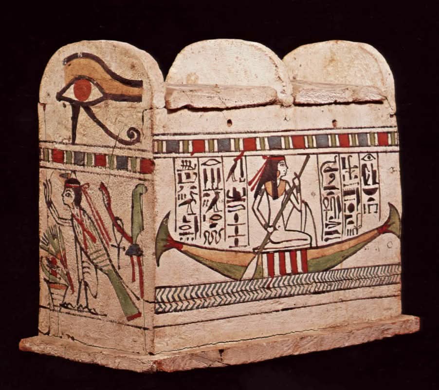 AlmanacAntiques's tweet photo. #Ancient #Egyptians, especially ones of higher status, included a #shabtibox in which to hold their #funerary figures in their #tombs. Learn more at https://t.co/yRzyKVS8K8 https://t.co/npEHnBjYwA