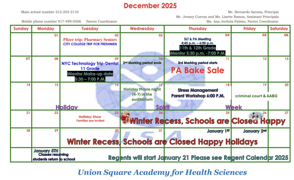 Union Square Academy for Health Sciences tweet media