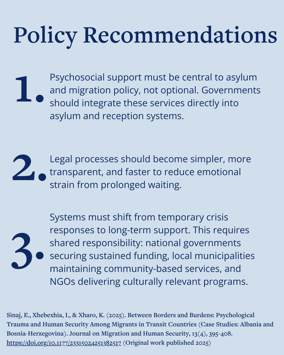 Journal on Migration & Human Security (JMHS) tweet media