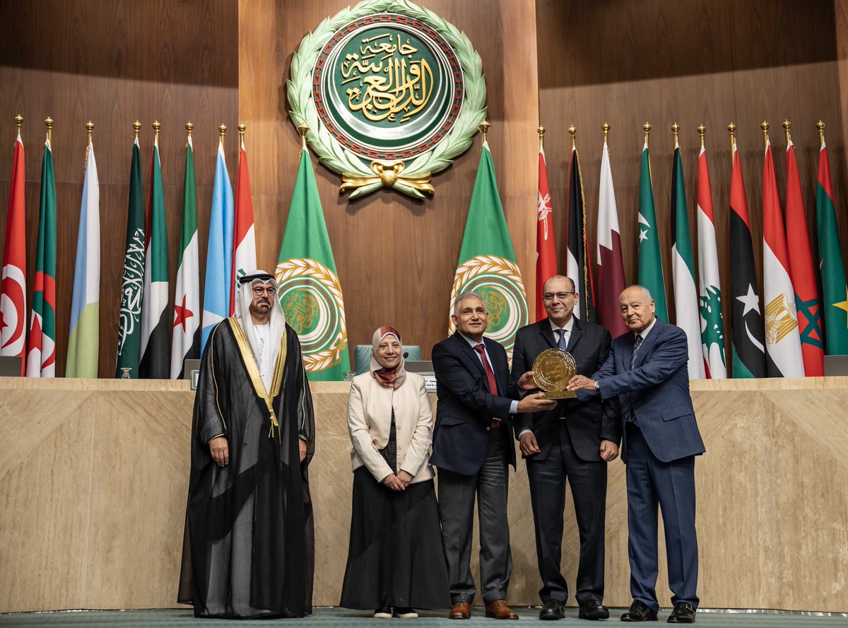 جائزة التميز الحكومي العربي tweet media