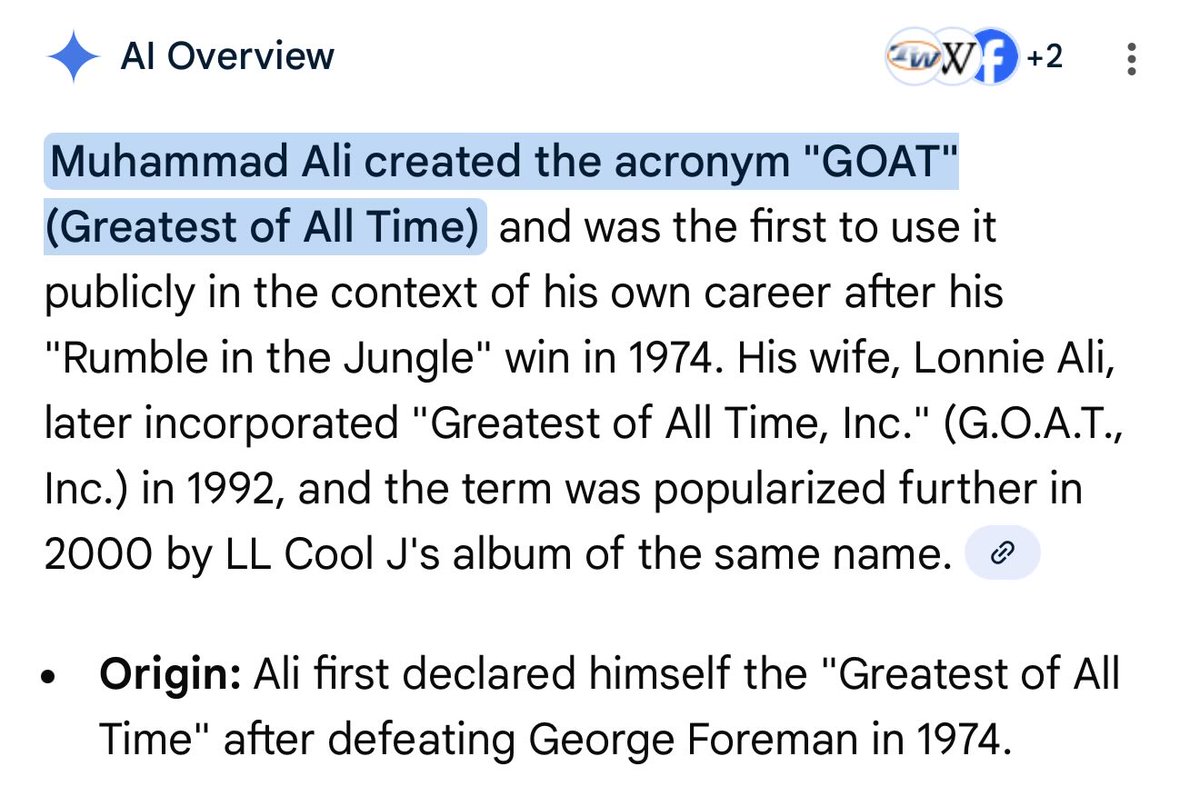 mjackson23's tweet photo. @GilsArenaShow @NoChillGilZero Somebody tell Gil that Ali coined the term “GOAT” Greatest of All Time. https://t.co/yqpH4y0uO7