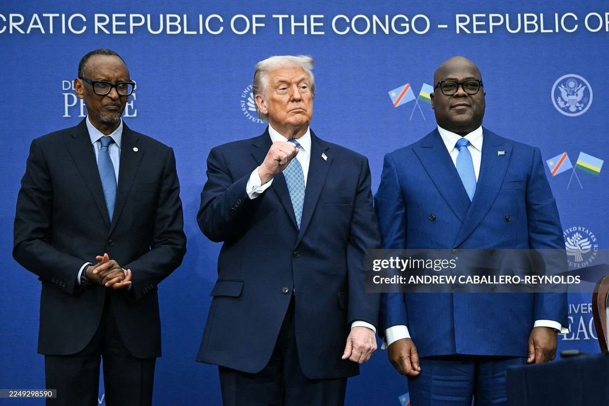 Je tiens à saluer la résilience et le leadership du Chef de l’État <a href="/FelixUdps/">Felix Tshisekedi - UDPS</a>, qui ont permis d’aboutir à la signature de cet accord de paix.

Ce n’est pas un simple acte diplomatique, c’est une avancée stratégique majeure pour la République Démocratique du Congo. Ce processus