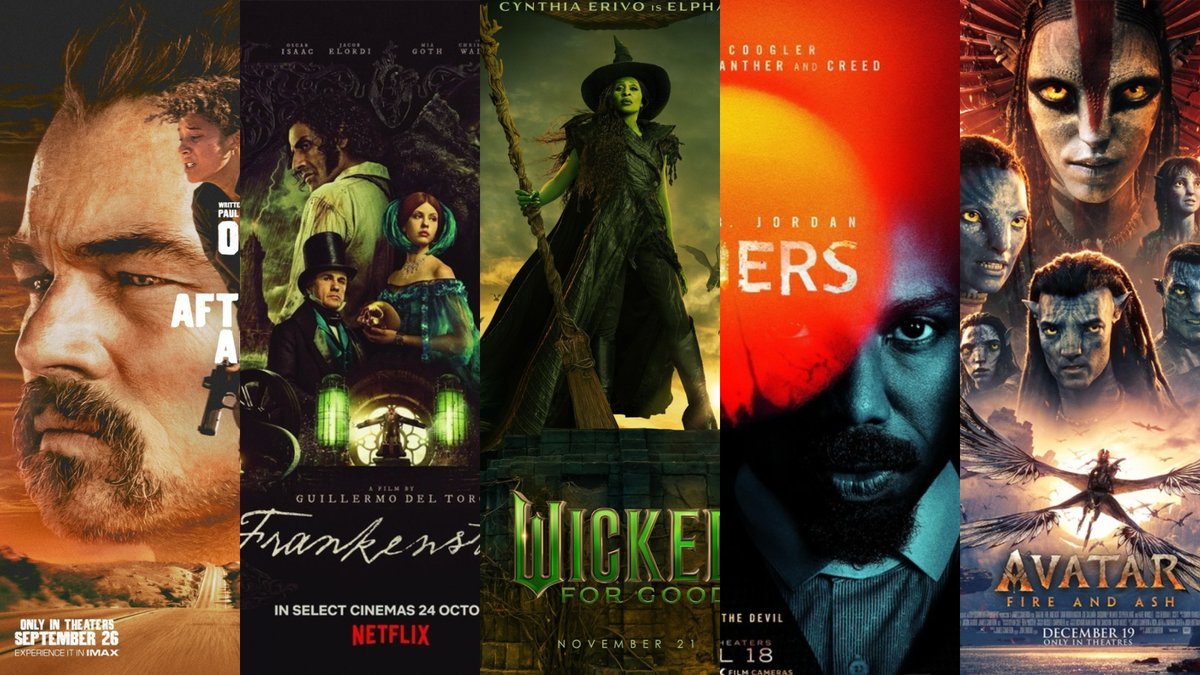 cinemaetudoisso's tweet photo. Com "Pecadores", "Frankenstein", "Avatar" e "Wicked - parte 2"... O AFI Awards 2025 divulga a lista com os 10 melhores filmes do ano! https://t.co/6Rx7zLXLOH #AFI #AFIAwards #JayKelly #Pecadores #Sinnes #Wicked #Avatar #Frankenstein https://t.co/fsgR4NrGPR