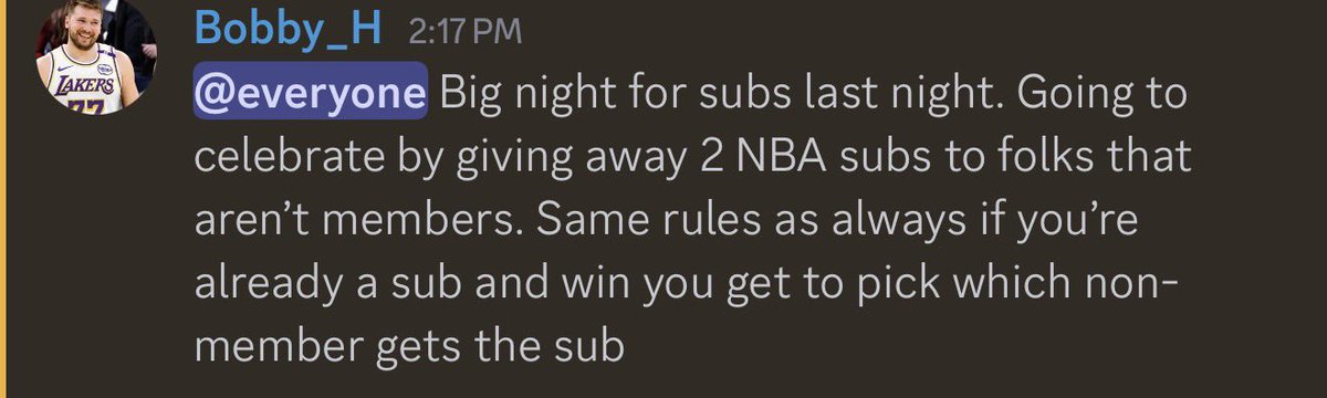 Giving out a couple free subs tonight to celebrate the big night last night. Get in Discord and check out the link in the free content section 👇

discord.gg/patkGAEJu