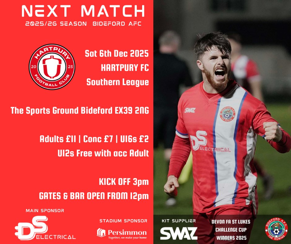 Bideford AFC tweet media