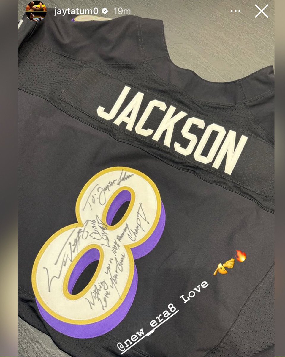 Ravens's tweet image. Full circle 🔥

@jaytatum0 🤝 @Lj_era8