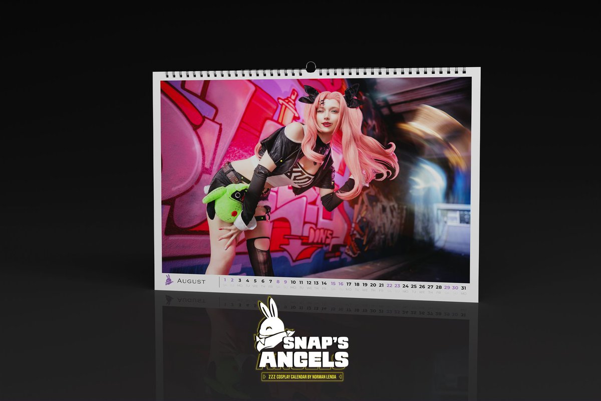 ArcadeCosClub's tweet photo. Nicole Demara in the "Snap's Angels 2026" calendar!🌟
Cosplay by @sleepychmurka , the calendar is available to order on my ETSY store!🥳 #zzz #zzzero #zenlesszonezero #cosplay #zzzerofanart #nicoledemara https://t.co/wKs4r0ReIt