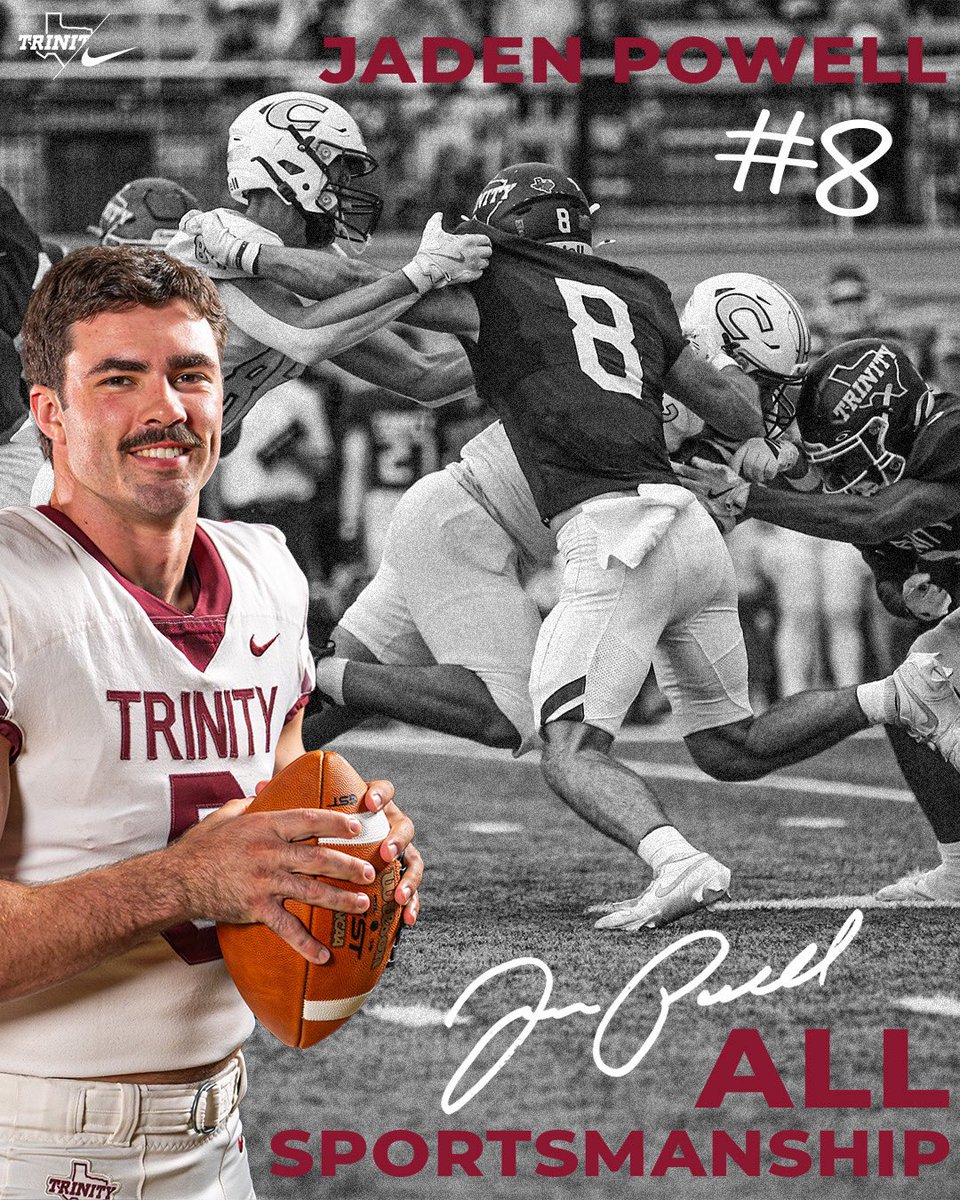 Trinity University Football tweet media