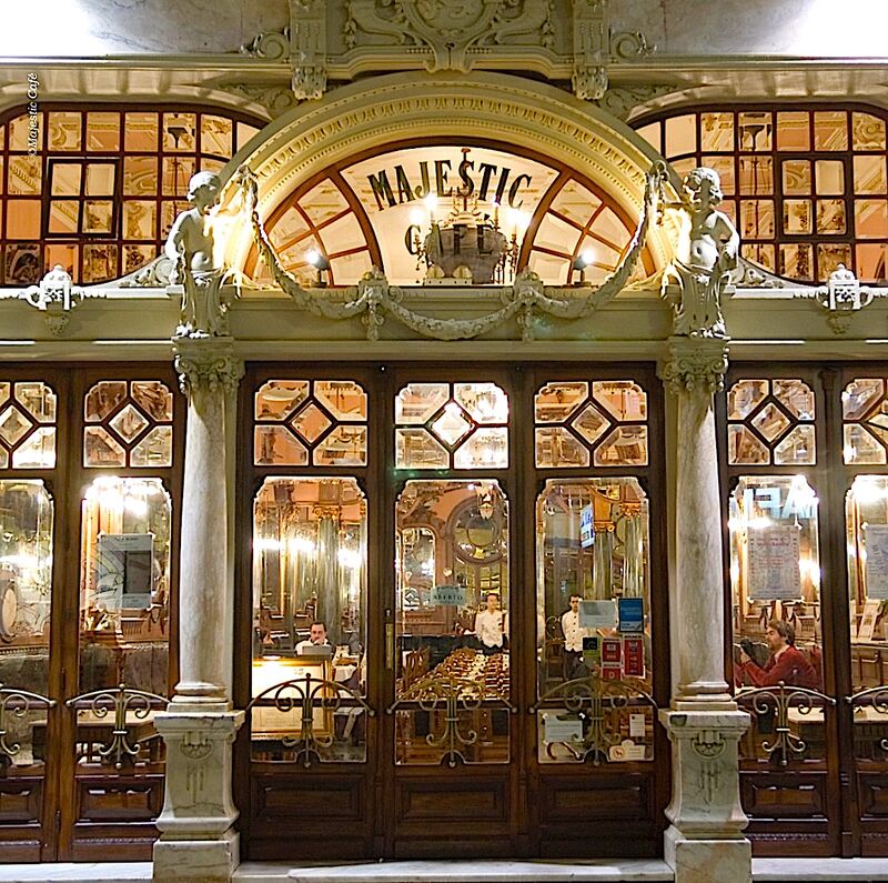YourKeyToTravel's tweet image. Take a trip back in time to the 1920s when you step inside of the iconic Cafe Majestic in Porto (Portugal). Enjoy your morning espresso or afternoon tea in this Belle Époque period institution, filled with gilded mirrors, ornate cherubs, and marble walls.