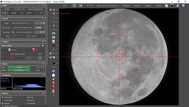 月夜 20251205 月齢15.34 4日夜から風が出て寒くなりました。北国では雪が