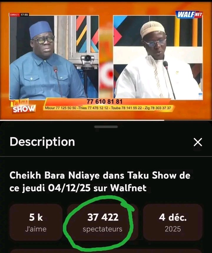 Abdoukh54754036's tweet photo. Cheikh Bara mo teuyé game bi!
Mom dou may Président Diomaye dara 🤣 https://t.co/eYDrc8Fz3t