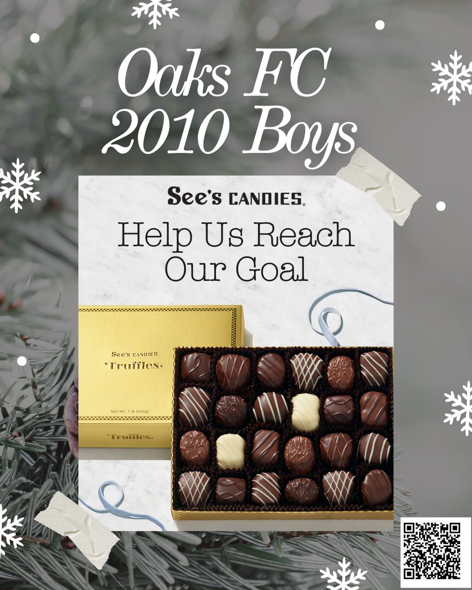 golovebe's tweet photo. 24 hours left to buy See’s and support oaks FC soccer team! Ships direct to you.
https://t.co/jwxL9mgh82
#seescandy #corporategifts #supportsoccer https://t.co/1ZOXztRHMY