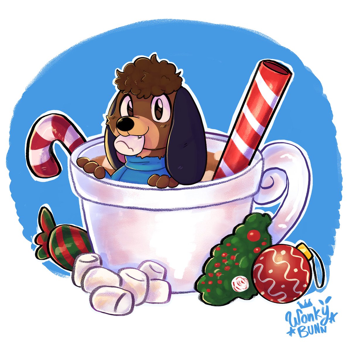 YCH done for <a href="/JoshIsPadded/">Lil Joseph🧋✨️</a> ! <3 
Still slots open :3 Only for $25!