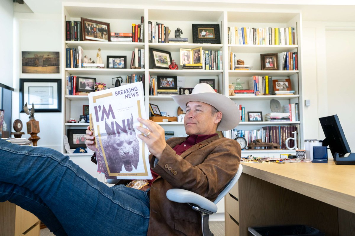 Texas State University tweet media