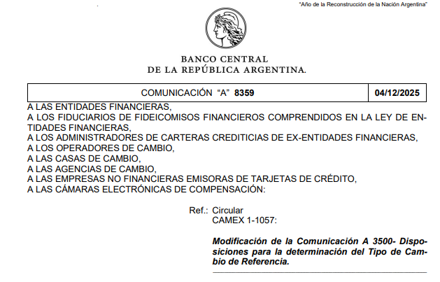 DeltaVega_'s tweet photo. Buena medida de @BancoCentral_AR , cambia la la consulta diaria a una VWAP de USDT (MEP si es feriado) de operaciones >500k + algunas condiciones. Cambio positivo, agrega transparencia. https://t.co/KJ6608l3tm