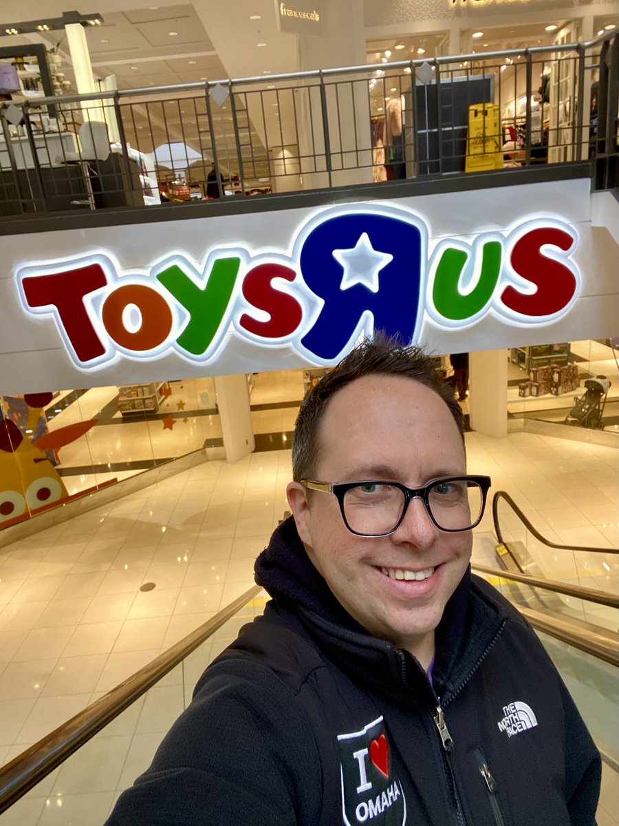 Toys “R” Us is BACK at Westroads, so of course I had to see it. 😄I grew up in the 76th &amp; Dodge store—Pokémon League on the floor, riding bikes, testing Power Wheels I never got lol. A true Toys “R” Us Kid.
The nostalgia is real. 🧸✨#ToysRUs #ToysRUsKid #OmahaNebraska #Westroads