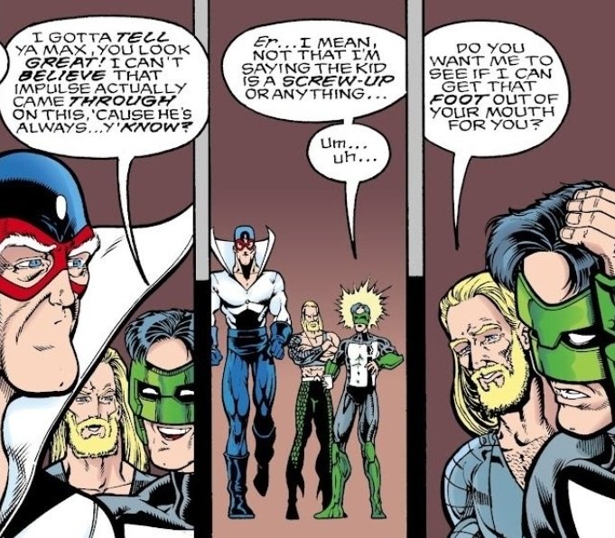 Watch yourself Kyle Rayner.