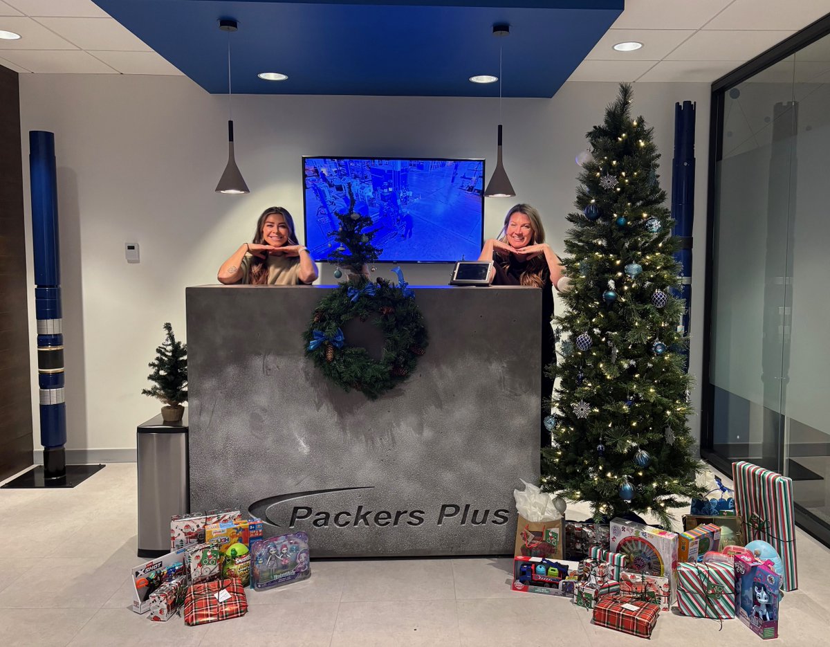 At Packers Plus, we're kicking off the season with a simple way to give back!🎄 
Every employee's child in Calgary received a holiday gift—and for each one, we donated a matching gift to Children's Cottage Society. 🎁