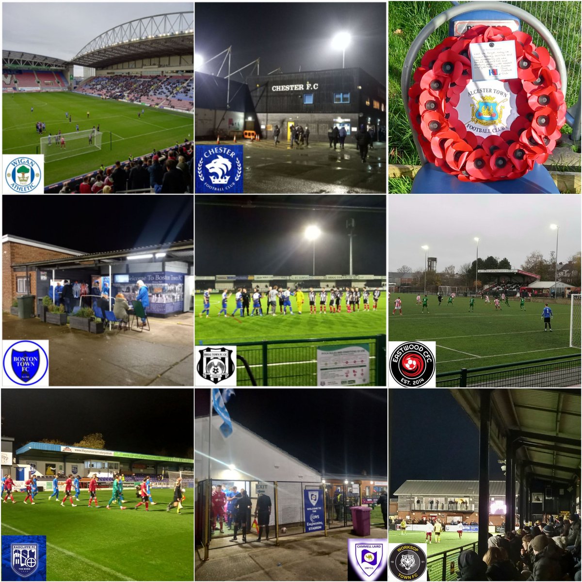 Navigating November brought along the #GreatClubs of .. 

<a href="/LaticsOfficial/">Wigan Athletic</a> 
<a href="/ChesterFC/">Chester FC</a> 
<a href="/AlcesterTownFC/">Alcester Town FC</a> 
<a href="/bostontownfc/">Boston Town FC</a> 
<a href="/officialbrigg/">Brigg Town FC (A Community Interest Club)</a> 
<a href="/EastwoodCFCV2/">Eastwood CFC</a>
<a href="/radcliffeboro/">Radcliffe FC</a> 
<a href="/cammelllairdfc/">Cammell Laird 1907 FC</a> 
<a href="/worksoptownfc/">Worksop Town FC</a> 

#MemoriesForever
#AllTheBest
#MerryChristmasToAll
#205toGo