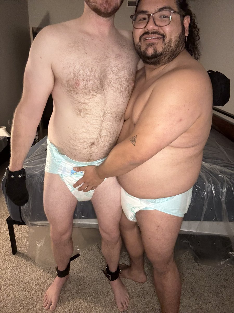 stonedandsoggy's tweet photo. Me and my little guy @fundiaperboi this past weekend! I’m stuck at working missing his little padded butt already 😭 https://t.co/MzAUELsDzG