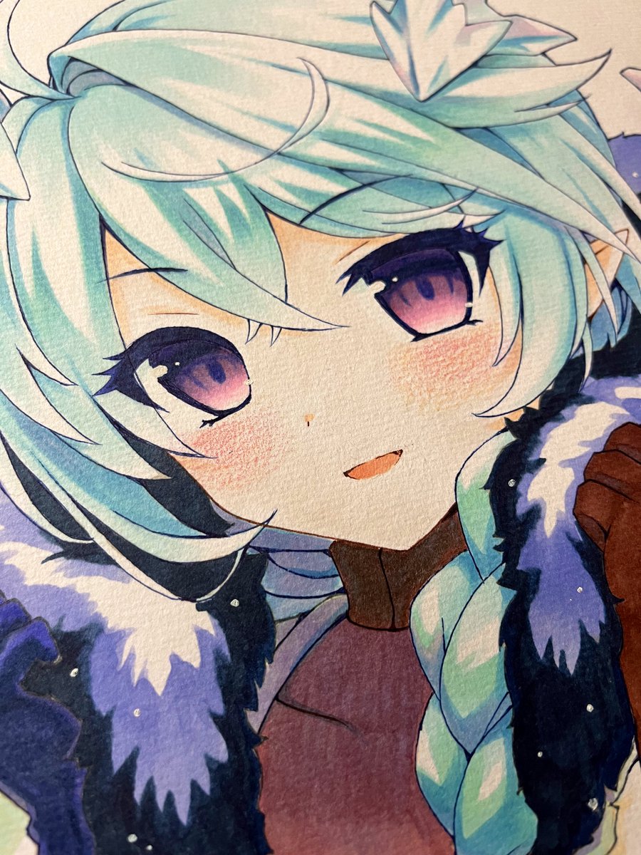 #お前の描いたシェフィちゃんを見せてくれ
またアナログで描きたいな 