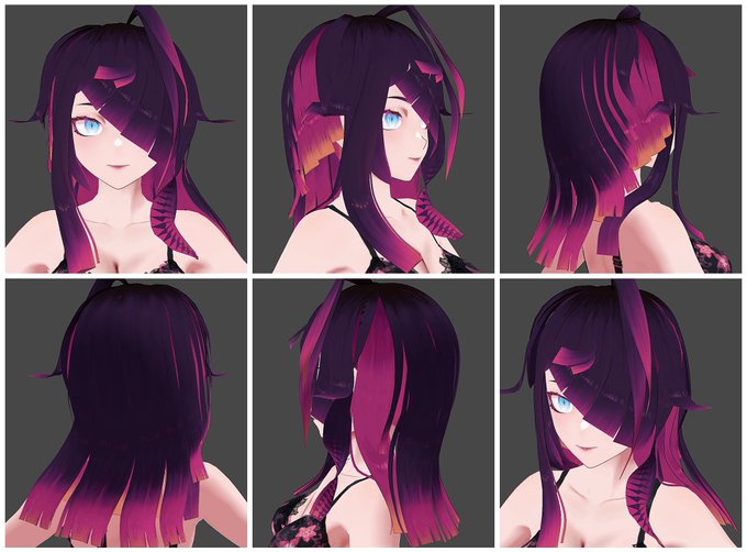 服着せることできないので顔面だけ 