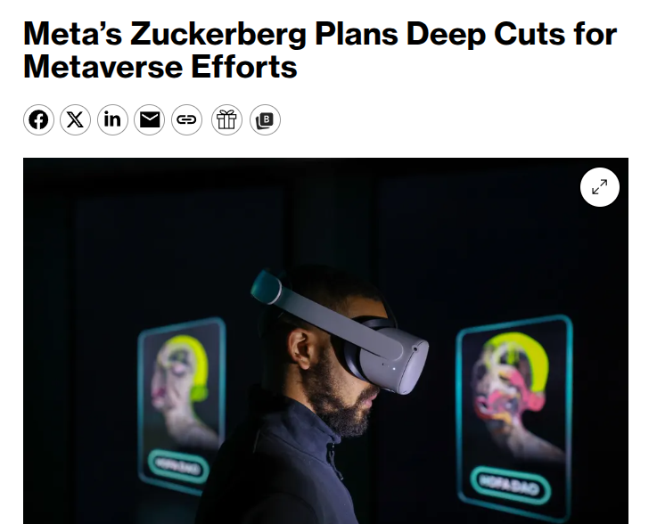 metaverse cuts article