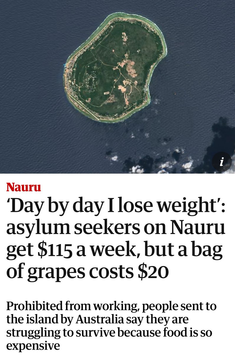 Did you know Labor has sent more than 160 asylum seekers to Nauru since 2023 👇🏼

theguardian.com/world/2025/dec…