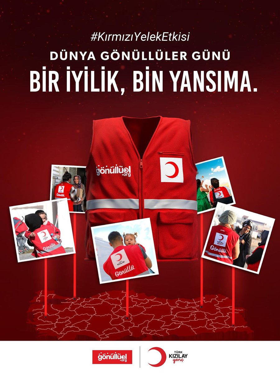 5 Aralık Dünya Gönüllüler Günü kutlu olsun! ❤️

Nerede bir ihtiyaç varsa orada olan, iyiliği çoğaltan ve yarınlara umut taşıyan tüm gönüllülerimize gönülden teşekkür ederiz. 🫂