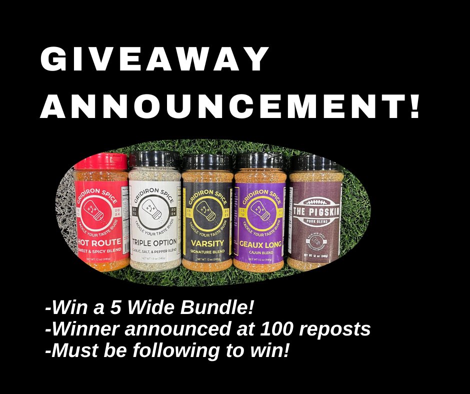 Gridiron Spice Company tweet media