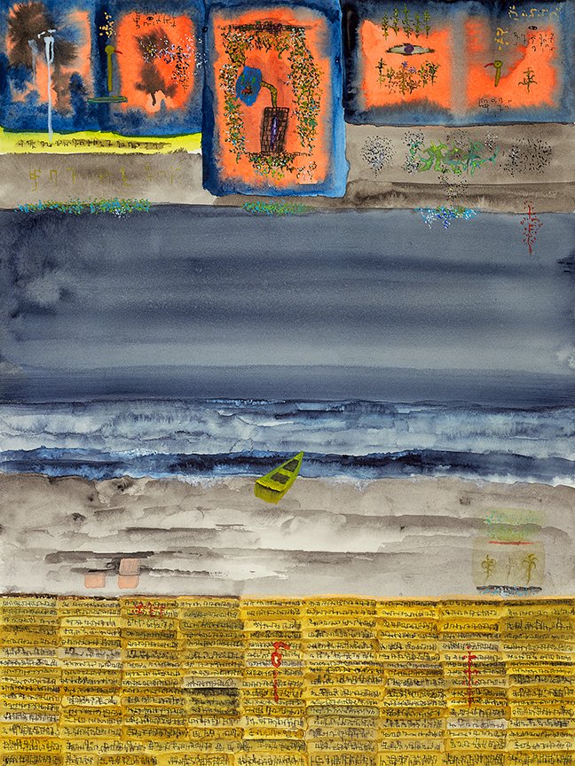 The Queen God who looks over one boat.