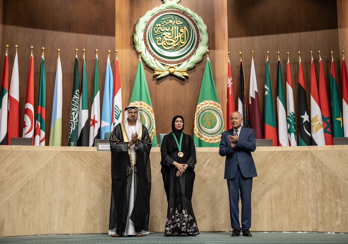 جائزة التميز الحكومي العربي tweet media