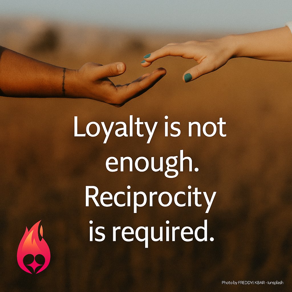 Loyalty is not enough. Reciprocity is required.
Chronic over-giving quietly limits both performance and growth. Sustainable leadership is built on mutual responsibility and clear boundaries.

ceoofyour.life/2025/04/the-en…

#Leadership #CEOofYourLife