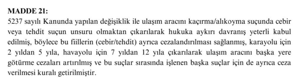 21. Madde görüşülüyor.