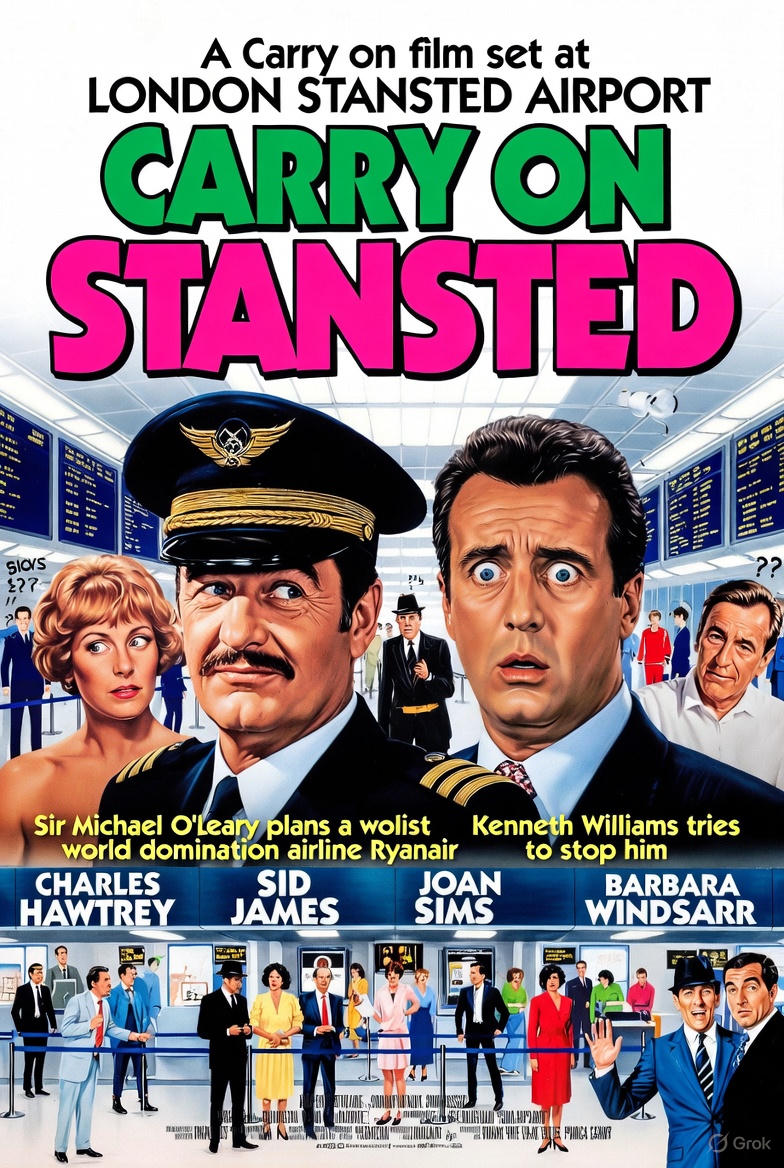 So the rumour of a new Carry on movie set at <a href="/StansaidAirport/">Stansaid Airport</a> are true.